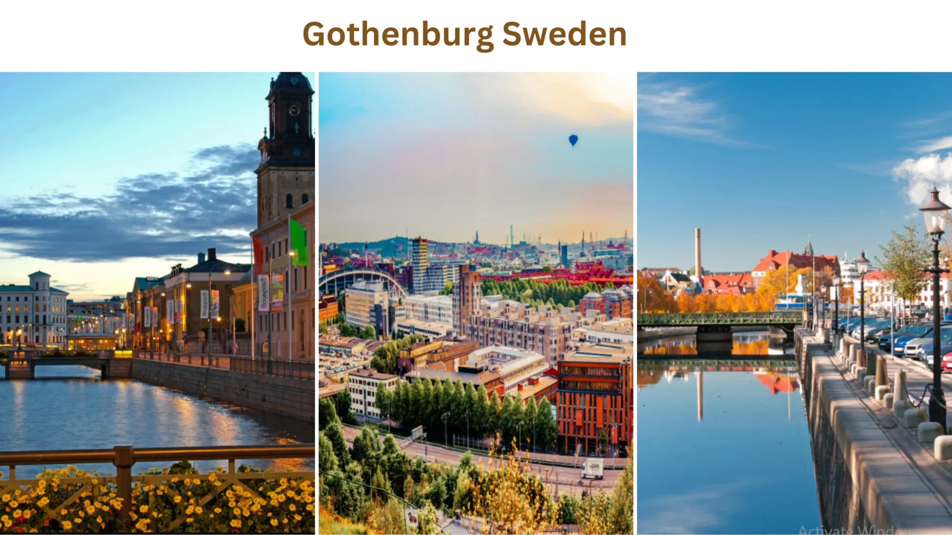 Solo Travel Destination: Gothenburg, Sweden